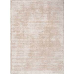 Alfombras de Viscosa Hechas a Mano Basis Ivory de 10 mm, Modelo Phpv-20, Diseño Rectangular Abstracto de Color Sólido para Sala de Estar, Pasillo, para Adolescentes - Product Image 1