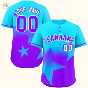 <b>Top</b> Quality Customizable Baseball Uniforms Blank Jerseys Breathable Breaball Sportswear Wholesale Price - Product Image 6