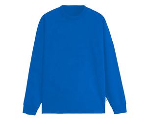 Sudadera de Forro Polar Orgánico para Hombre, con Logotipo Personalizado, Talla Grande, 100% Algodón, Cuello Redondo, Ropa de Moda - Product Image 5