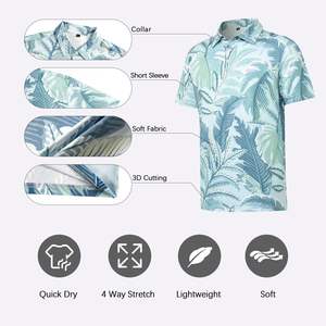 Diseño OEM Dry Slim Fit Tallas grandes Deportes Logotipo personalizado Polo bordado Fabricación de ropa de golf - Product Image 6