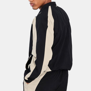 ชุดวอร์มผู้ชาย ผ้าไนลอน กันน้ำ น้ำหนักเบา เสื้อแจ็คเก็ตกันลม ชุดกีฬา 2 ชิ้น สวมใส่สบาย ทนทาน - Product Image 4