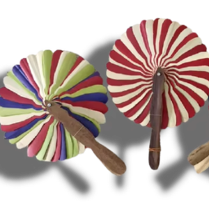 Éventails en bambou faits à la main Éventails pliants multicolores Vietnam Prix d'usine Exportation en vrac - Product Image 1