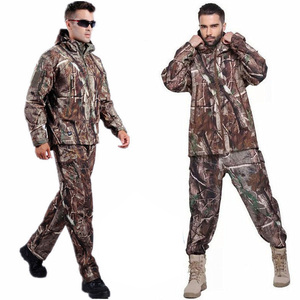 Combinaison de camouflage de chasse chaude, une pièce, imperméable et respirante, pour la chasse au canard en plein air, combinaison de randonnée d'hiver - Product Image 3