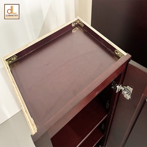 USA kho New Arrival cabinetry kho hiện đại Espresso Shaker cửa nhà bếp lưu trữ tường đựng thức ăn tủ & phụ kiện - Product Image 4