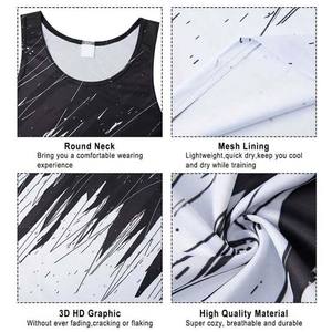 Camiseta sin mangas para gimnasio, camisetas sin mangas para hombre, entrenamiento, algodón personalizado, chaleco deportivo para gimnasio, sublimación, camisetas sin mangas transpirables para hombre - Product Image 6