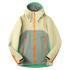 Chaqueta Cortavientos de Invierno para Hombre, Económica, Impermeable, con Capucha, Transpirable, con Logotipo/Diseños Personalizados, Colores Contrastantes en la Parte Delantera, Cómoda - Product Image 1