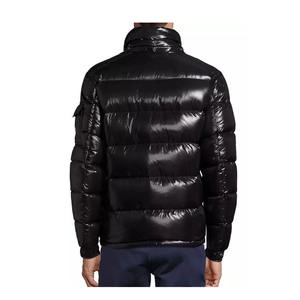 Chaqueta acolchada de estilo callejero personalizable para hombre al por mayor, chaqueta de burbuja de invierno con bolsillo impreso OEM con logotipo personalizado - Product Image 3