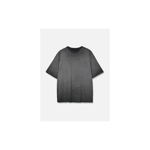 Camiseta lavada vintage, lavada con ácido camiseta lisa, ropa de calle con logotipo personalizado, camisetas de algodón, camiseta con la tarifa de envío más barata - Product Image 1