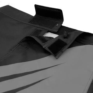 Short MMA serré à séchage rapide pour hommes short MMA imprimé pour fitness gym jogging sportswear - Product Image 4