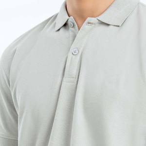 Polos lisos en blanco de alta calidad a la moda personalizados, ropa de hombre de algodón 100%, polos de Golf de talla grande, camisetas de manga corta de verano - Product Image 5