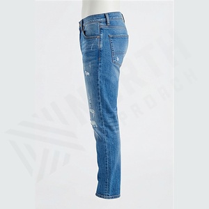 Slim Fit Pants Classic <b>Jeans</b> Male Denim Designer Manufacturer Price Washed <b>Jean</b> <b>Trousers</b> Straight Customized Color Wholesale - Product Image 3