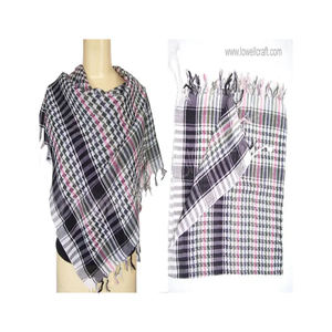 Bufanda estampada de algodón con diseño personalizado para hombre, diseño elegante árabe de otoño multicolor y diseño multicolor - Product Image 3