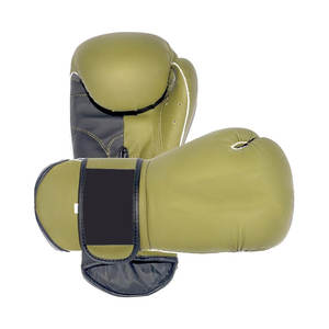 Guantes de Boxeo de Cuero para Entrenamiento de Artes Marciales, 16 oz - Product Image 3