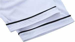 Fabricant en gros sur mesure de maillots de baseball et de softball à rayures blanches unies, t-shirt pour hommes, fabriqué à Sialkot au Pakistan - Product Image 6