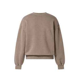 Streetwear Heavyweight Fleece Blank Plain Crew Neck Unisex <b>Sweatshirts</b> Custom Logo Oversized Plus Size Pullover <b>Sweatshirts</b> - Product Image 2