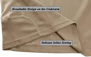 Nuevo diseño liso casual al por mayor de alta calidad unisex poliéster transpirable Golf Polo camisas polo personalizadas para hombres OEM - Product Image 5