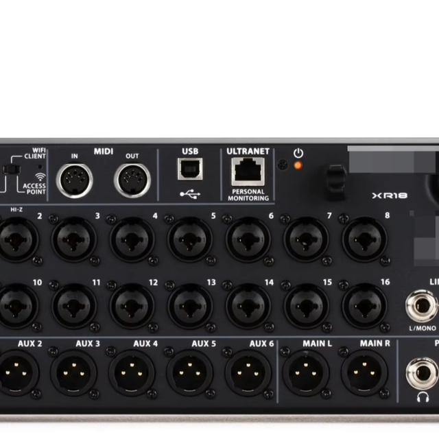 XR18 X Air 18-Channel 12-Bus Digital Mixer