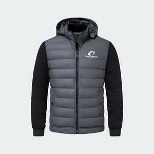 New Arrival <b>Men's</b> Puffer <b>Jacket</b> Stand Front Windproof Eco-Friendly Anti-UV Patchwork Design <b>Long</b> Sleeves Winter Clothing Good - Product Image 5