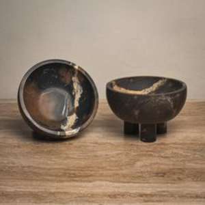 Cuenco de resina duradero para servir todos los días elegante versátil ligero elegante hecho a mano decorativo moderno único artístico Cocina - Product Image 3