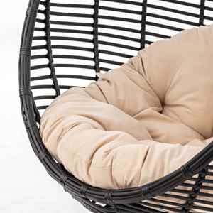 PRSW-AP Outdoor Garden Swing Chair Modern Poly Rattan Design <b>for</b> Hotels Parks Bedrooms Living Rooms Villas - Product Image 4