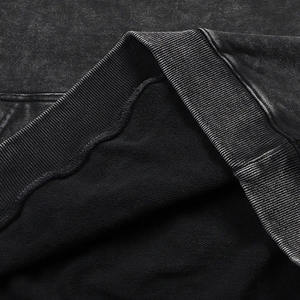 Sudadera con Capucha de Invierno para Hombre, Estilo Lavado Ácido, Precio Económico 2025, Poliéster/Algodón, Corte Regular, Bolsillo de Felpa, Transpirable, Ropa Urbana, OEM - Product Image 4