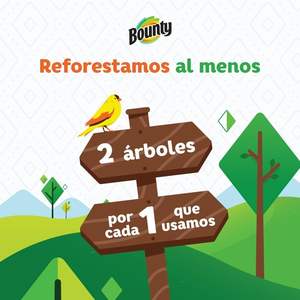 Toallas de Papel Blancas Bounty, Paquete de 12 Rollos Dobles - Product Image 3