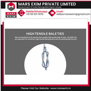 Fabricant d'attaches en acier au carbone galvanisé recuit enduit pour balles Fils de fer pour reliure en acier Attaches simples à double boucle Soudage électrique - Product Image 4