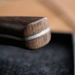 Cuchillo de Chef japonés hecho a mano de 13 pulgadas con hoja de acero de Damasco y mango de madera OEM personalizado hoja de acero inoxidable para aplicaciones de bricolaje - Product Image 2