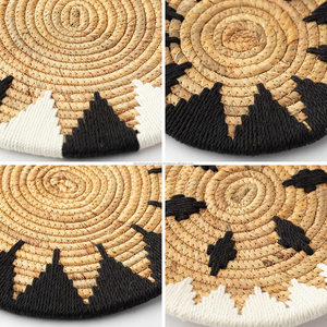 Cesta de mimbre para decoración de pared, canasta de agua económica para colgar en la pared - Product Image 5