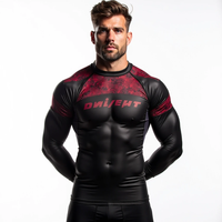 Maillots de protection personnalisés sublimés en gros pour MMA, équipement sur mesure pour les sports de combat, la gym, l'entraînement et la performance athlétique