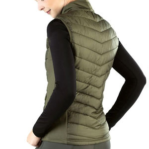Chaleco de montar acolchado para mujer a granel | Chaleco transpirable cálido para entrenamiento al aire libre de deportes ecuestres | Precio de fábrica OEM ODM - Product Image 4
