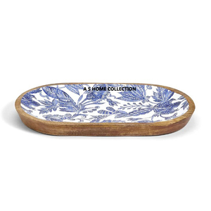 Plateau de service de luxe, de qualité supérieure, unique et élégant, en métal plaqué or et marbre blanc, pour la maison et les hôtels - Product Image 6
