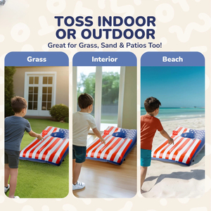 Top Quality Pool Cornhole <b>Inflatable</b> <b>Floating</b> Game Bean Bag Toss Water Game for Adults Kids Family Swimming Pool Party Activity - Product Image 4