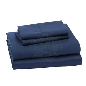 Luxury Natural Bamboo Customized Flat Sheet Queen King Size Sheet Set Divert Queen Size Bed Sheet