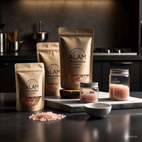 Sal del Himalaya Rosa Claro Orgánica, Certificada por HACCP, Gránulos Finos, Empaque Personalizado, Rica en Vitaminas y Minerales, Aam Minerlas