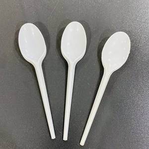 Cucharas de Plástico Desechables de Mango Largo, Estilo Moderno, Precio Bajo, para Fiestas, Sopa, Restaurante, Comida Rápida, Coloridas - Product Image 5