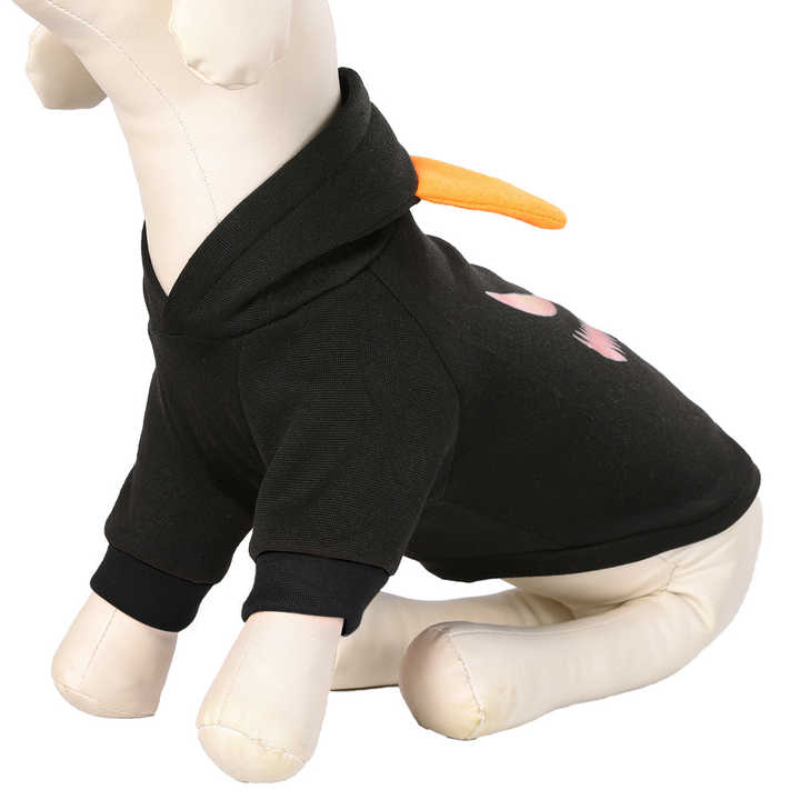 Online Hot Selling In-Stock Pet Jacket for Halloween Funny Casual PU Wool Dog Coat for Cats Puppies for All Summer Spring