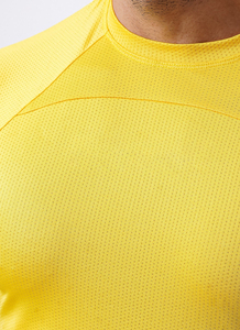 Venta caliente personalizado en blanco color mostaza algodón liso camiseta, algodón gimnasio fitness desgaste hombres camiseta - Product Image 4