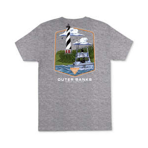 T-shirt Columbia da uomo Keon PFG Logo Graphic Jersey grigia taglia M - Product Image 1