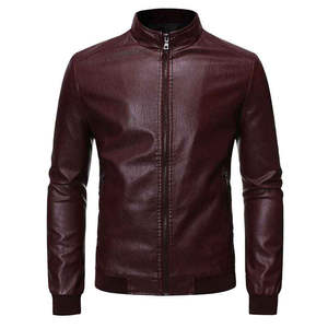 Chaqueta de Moda Urbana de Invierno para Hombre, de Cuero Genuino, Venta Directa de Fábrica, Tejido de Lona, Ecológica e Impermeable - Product Image 3