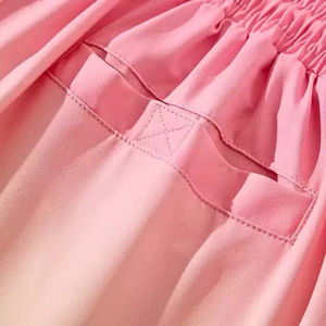 Tie Dye OEM diseño personalizado Logo impresión bordado cordón cintura hombres ropa Jogging pantalones cortos 100% algodón verano desgaste Casual - Product Image 5