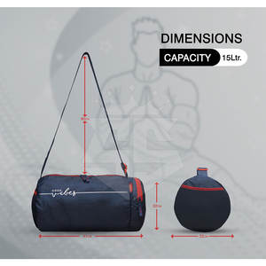 Sac de sport de voyage léger et personnalisé Nouveau sac de sport de grande capacité avec logo personnalisé - Product Image 2