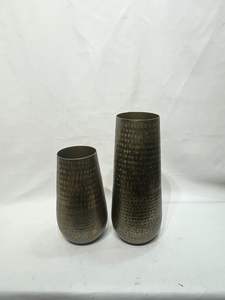 Juego de jarrones de flores de metal decorativos elegantes, comúnmente utilizados para la decoración del hogar y la decoración de interiores, precio al por mayor - Product Image 5