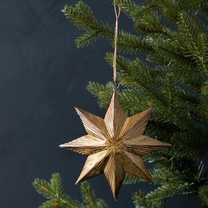 Shinny วัสดุอลูมิเนียมคุณภาพสูงที่แขวนประดับรูปดอกไม้คริสต์มาสตกแต่งต้นคริสต์มาสแบบสั่งทำ - Product Image 4