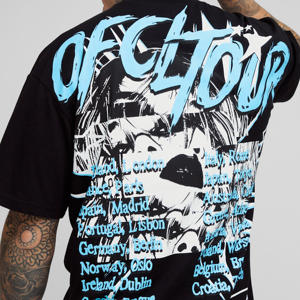 เสื้อยืดคอกลมแขนยาวผู้ชายสไตล์ใหม่ ผ้าฝ้าย 100% พิมพ์ลายดิจิทัล ระบายอากาศได้ดี คุณภาพสูง สีดำ ดีไซน์ยอดเยี่ยม - Product Image 6