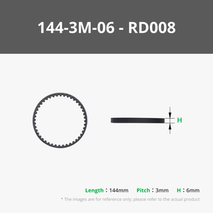 Courroie de distribution HTD personnalisable en PU et caoutchouc, adaptée aux industries agricoles et aux applications OEM - Product Image 5