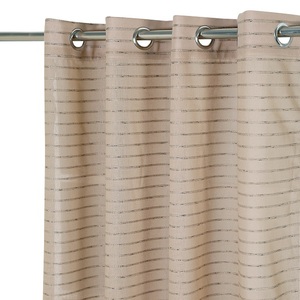 Classic <b>Stripe</b> 100% Polyester Multicolor lightweight Sheer Curtain Fabric Woven technique for home & decor - Product Image 2