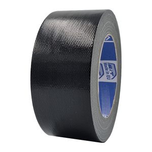 Super Cloth Tape 50mm x 25m, ruban adhésif renforcé, ruban adhésif américain robuste pour réparations, fixation et haute résistance (noir) - Product Image 2