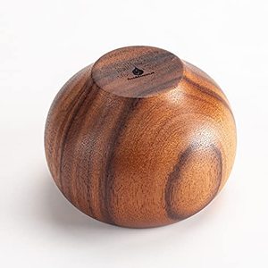 Tazón de amoladora de prensa de mortero de madera Manual multifunción para jengibre y especias, también ideal para triturar ajo, herramienta para frutas y verduras - Product Image 2
