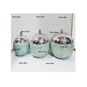 Olla caliente martillada de acero inoxidable, diseño único, cazuela de forma redonda para fiesta de boda y uso en ocasiones especiales - Product Image 5